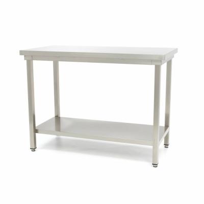 Maxima Nerezový stůl 100 x 70 cm - nastavitelná výška |  09364006